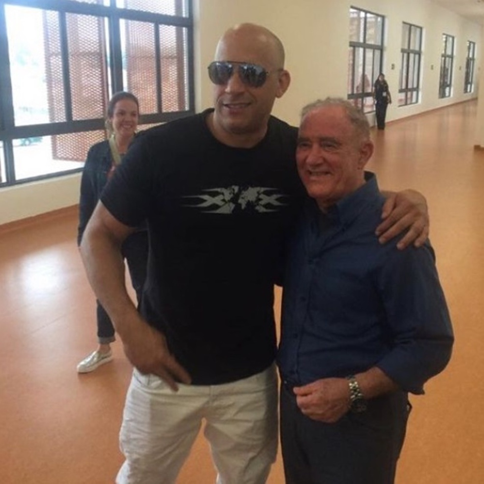 Renato Aragão lembra encontro com Vin Diesel