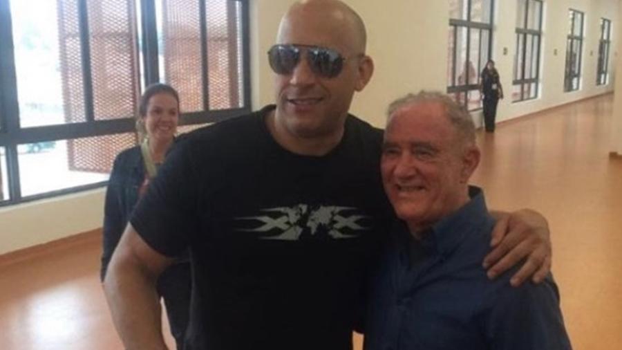 Renato Aragão relembra encontro com Vin Diesel - Reprodução/Instagram