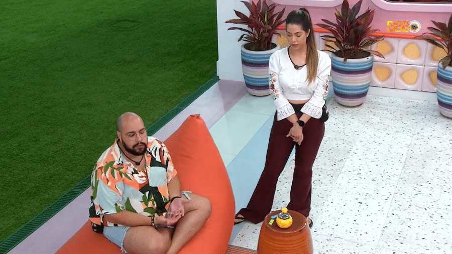 BBB 22: Tiago acredita estar "pipocando" no jogo - Reprodução: Globoplay