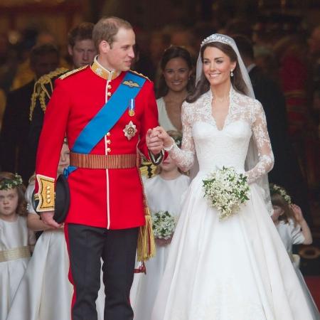 William e Kate se casaram em 2011