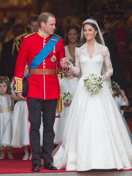 O casamento de William e Kate Middleton completou 10 anos, mas algumas tendências usadas na data ainda estão em alta - Getty Images