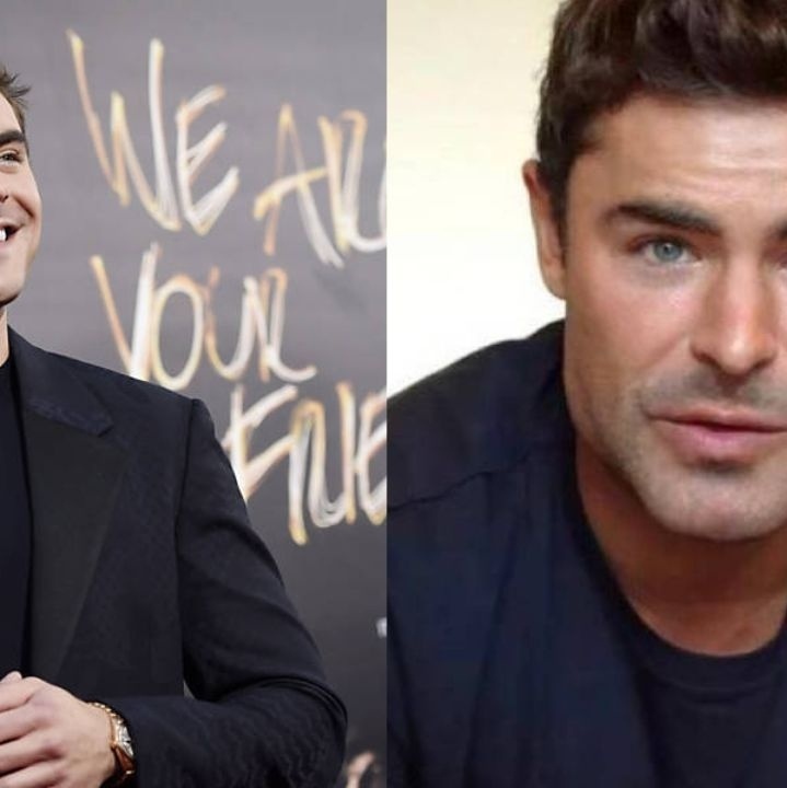 Zac Efron aparece com rosto diferente e fãs o comparam com