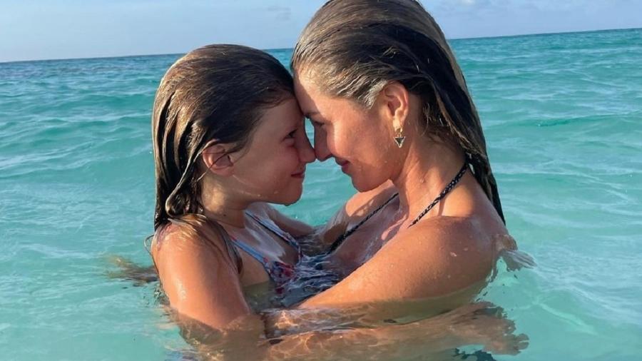 Gisele Bündchen parabenizou a filha Vivian, que completa 10 anos  - Reprodução/Instagram