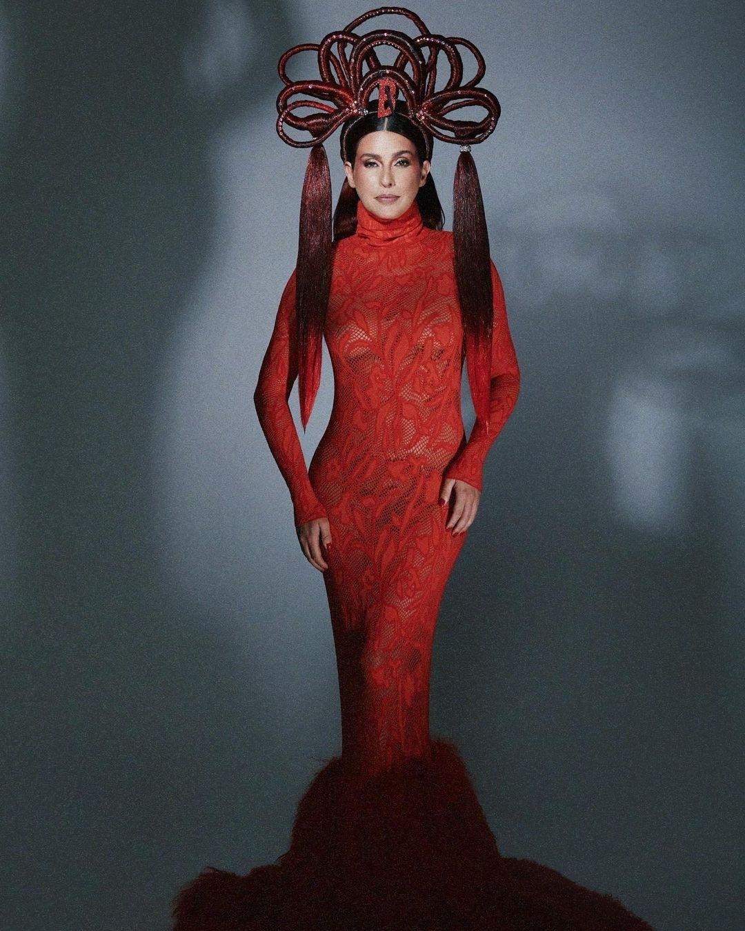 Baile da Vogue - Fernanda Paes Leme - Reprodução/Instagram