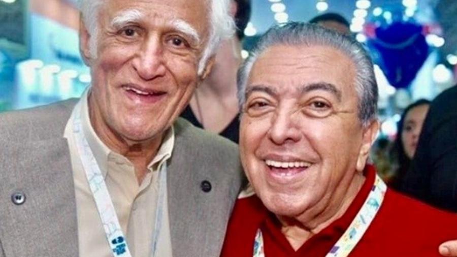 Mauricio de Sousa e Ziraldo trocavam homenagens nas redes sociais