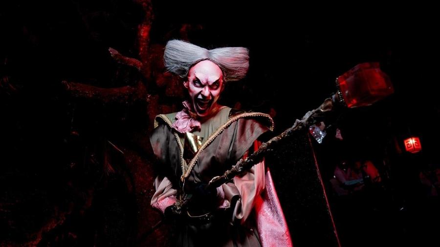 Personagem do Hora do Horror, atração especial do parque Hopi Hari - Divulgação