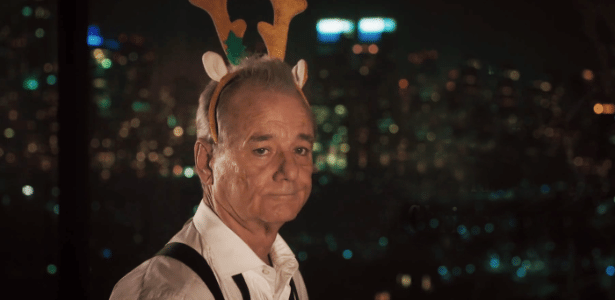 Bill Murray em "A Very Murray Christmas", especial natalino do Netflix - Reprodução