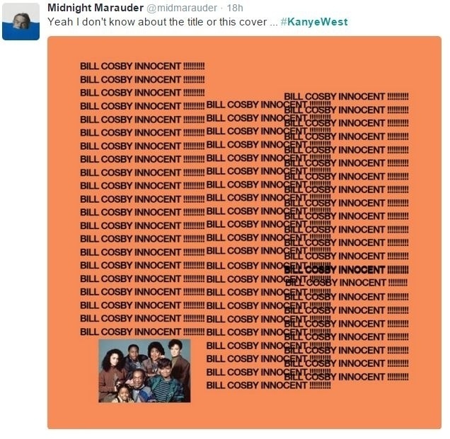 Internautas fazem meme com Kanye West e criam capas alternativas para o disco "The Life of Pablo" - Reprodução/Twitter/@midmarauder