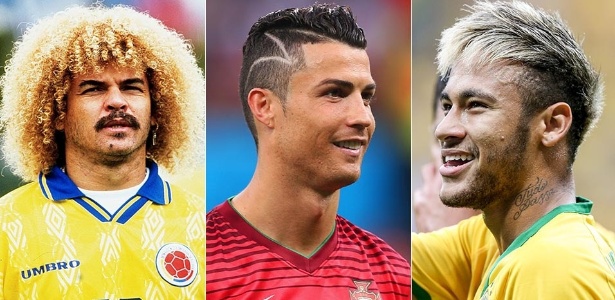14 cortes de cabelo de jogadores de futebol que foram destaque no campo ...