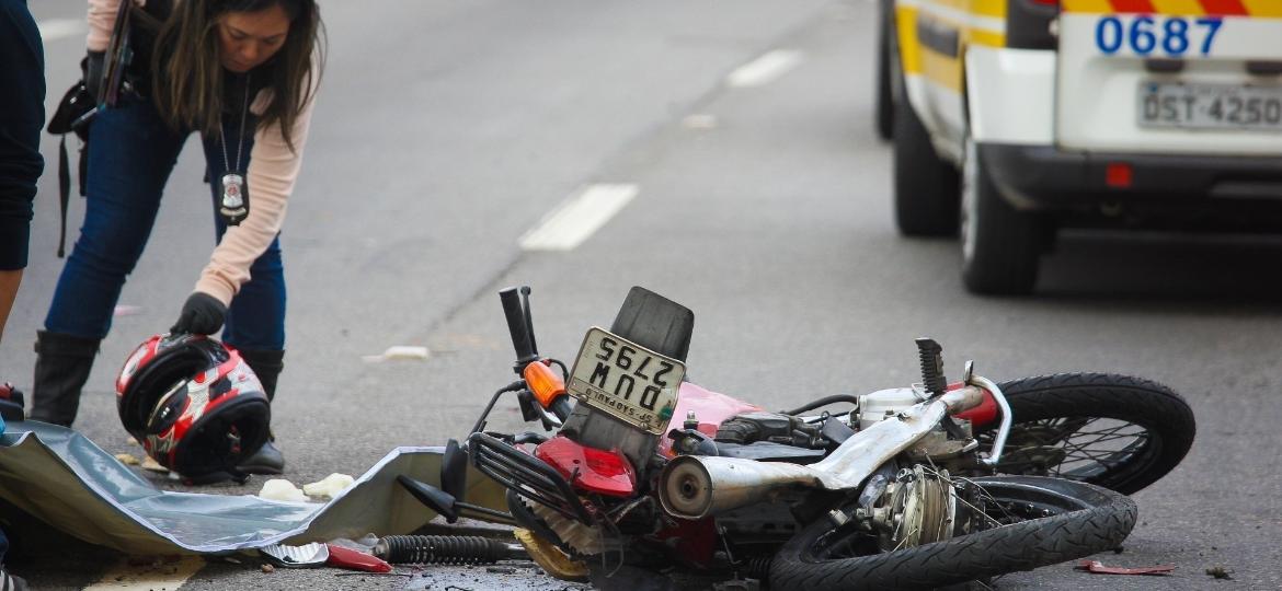 Se você anda de moto, é muito provável que vá se acidentar, aponta pesquisa