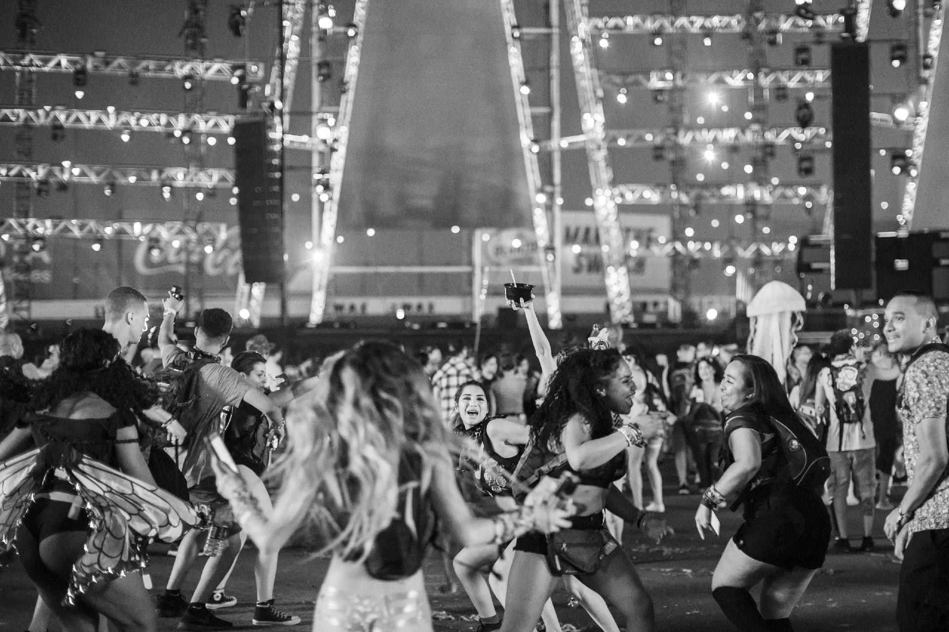 Os principais artistas da música eletrônica compareceram ao EDC ( Electric Daisy Carnival) na arena do Las Vegas Motor Speedway, nos Estados Unidos - Divulgação/Red Bull Content Pool