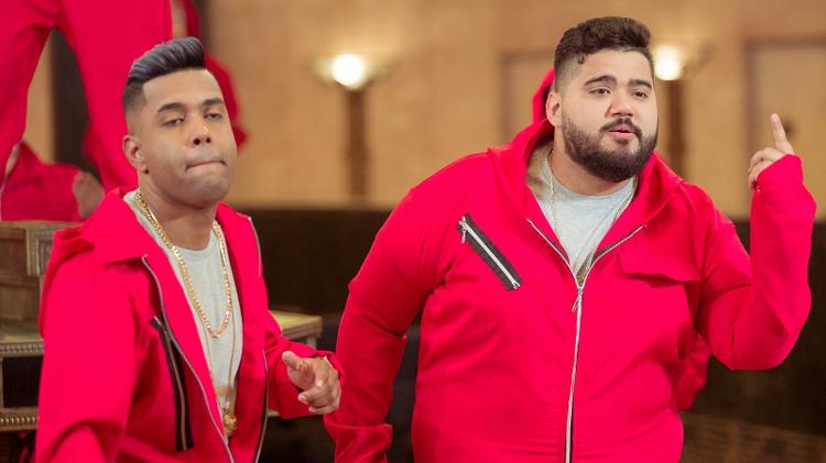 MC MM e DJ RD no clipe de "Só Quer Vrau" - Divulgação - Divulgação