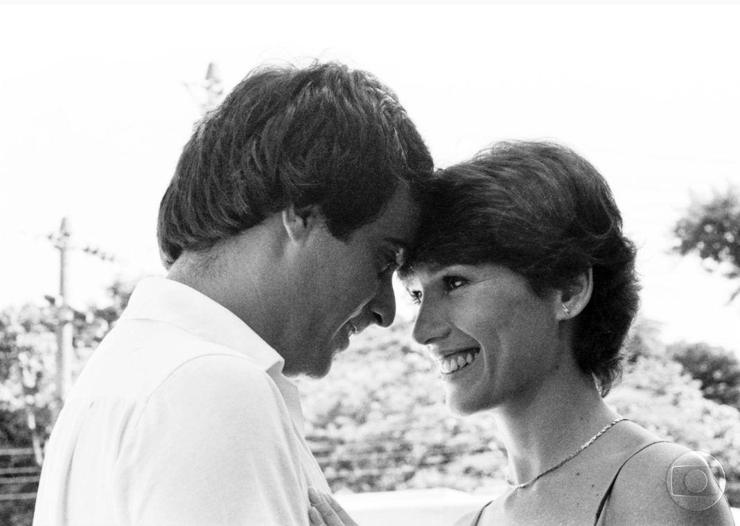 Tony Ramos e Natália do Vale interpretaram Quinzinho e Lúcia em "Baila Comigo" (1981) - Divulgação/ TV Globo