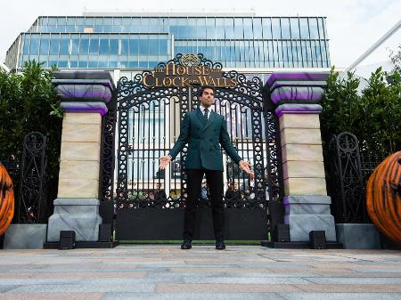 O diretor Eli Roth promove o filme "O Mistério do Relógio na Parede", em Londres - Getty Images