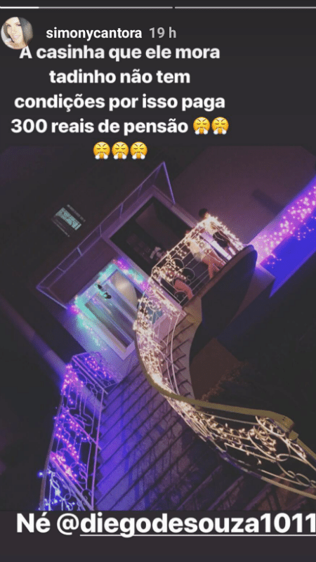 Simony mostra mansão de ex e ironiza pensão - Reprodução/Instagram - Reprodução/Instagram