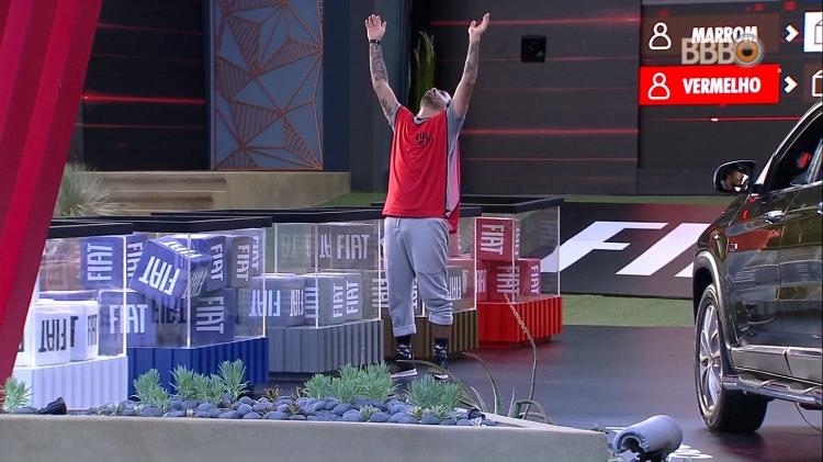 vinicius prova de resistência "BBB19" - Reprodução/TvGlobo - Reprodução/TvGlobo