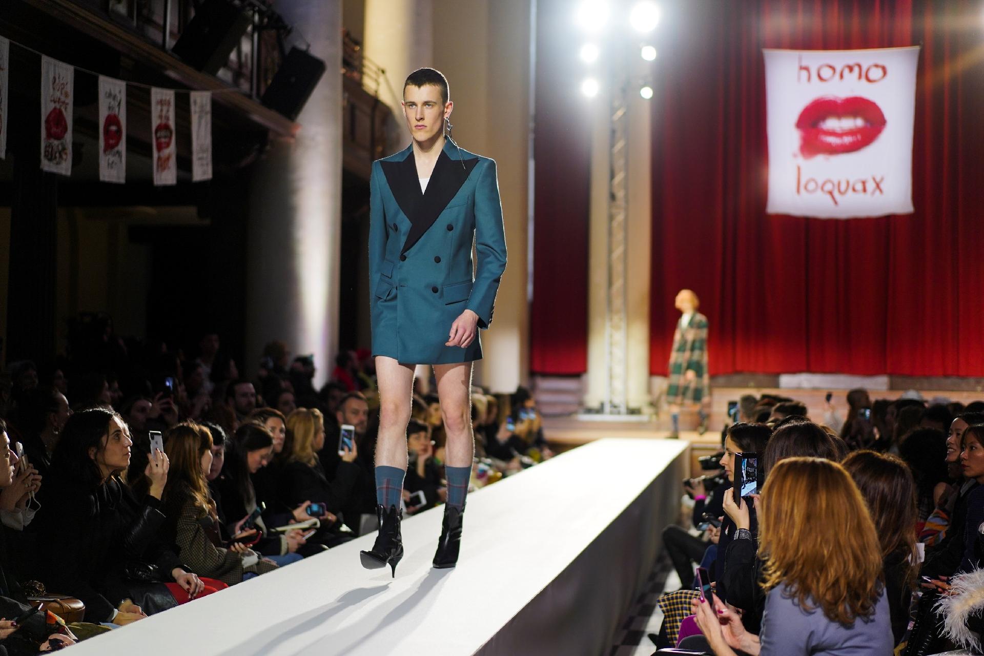 Vivienne Westwood na Semana de Moda de Londres - Reuters