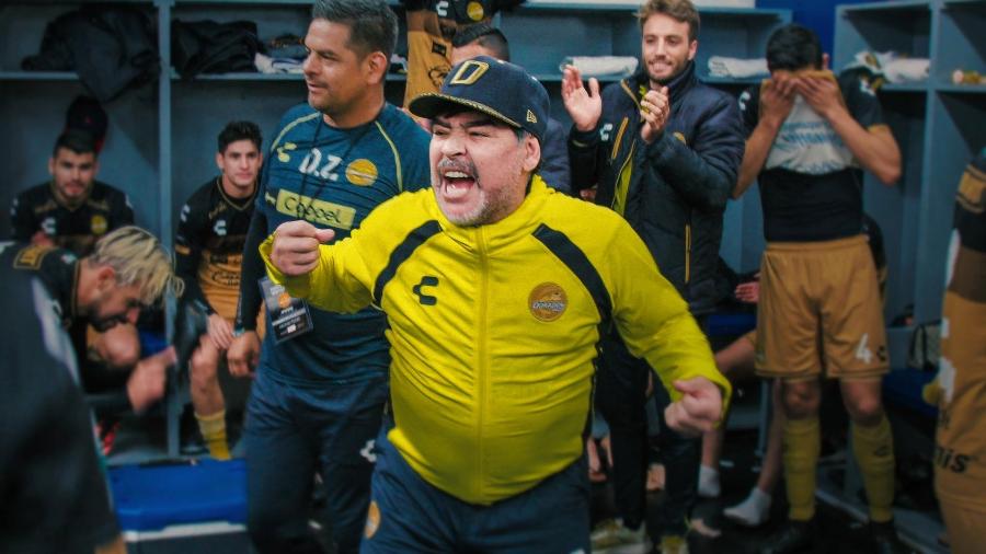Cena do documentário Maradona no México - Divulgação/Netflix
