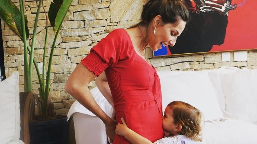 Mariana Weickert com a filha Thereza - Reprodução/Instagram