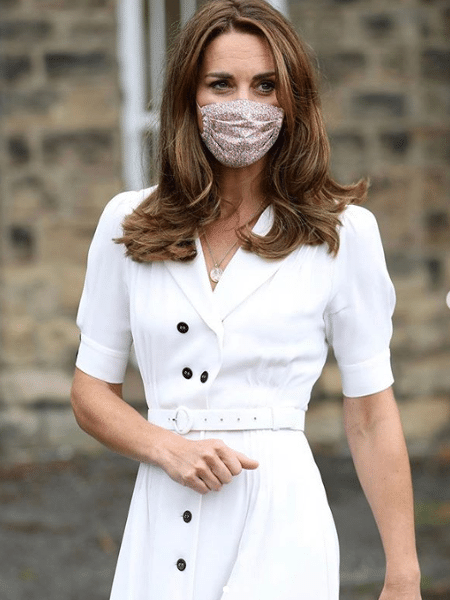 Kate Middleton aparece pela primeira vez de máscara - Reprodução/Instagram