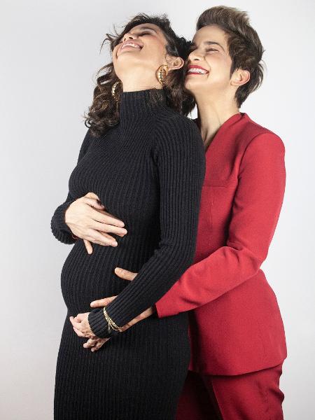 Nanda Costa e Lan Lahn anunciam gravidez de gêmeas - Rê Duarte/Divulgação