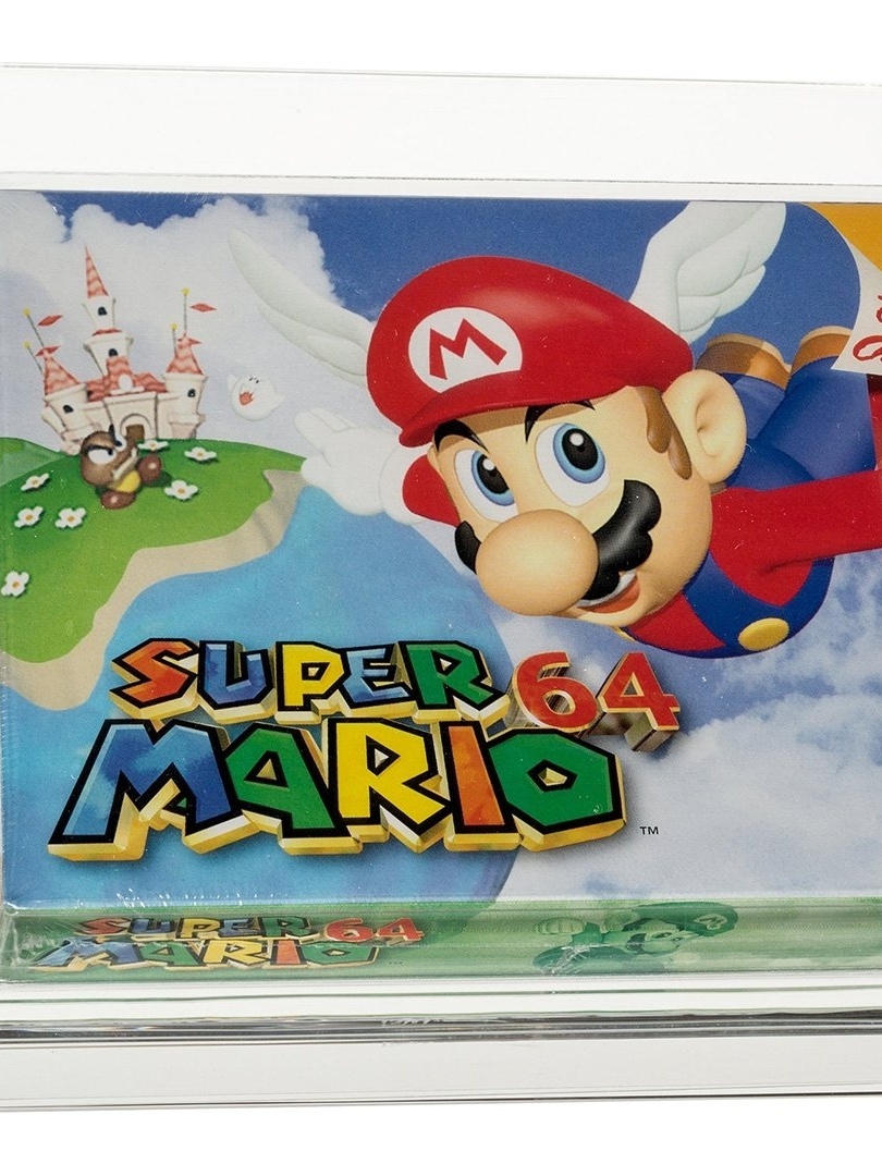 Super Mario 64' intacto é vendido em leilão por US$ 1,56 milhão