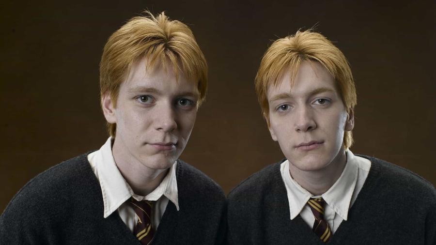 Fred e Jorge Weasley em "Harry Potter" - Divulgação