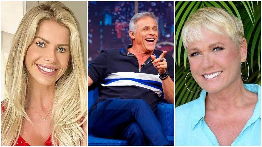 Karina Bacchi, Oscar Magrini e Xuxa já revelaram detalhes dos bastidores da TV Globo - Reprodução