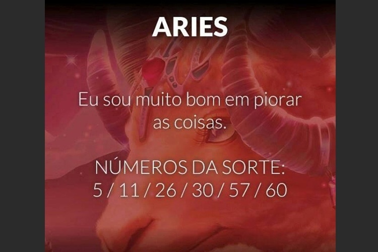 ÁRIES 4 - Reprodução/Facebook/Signo De Áries 