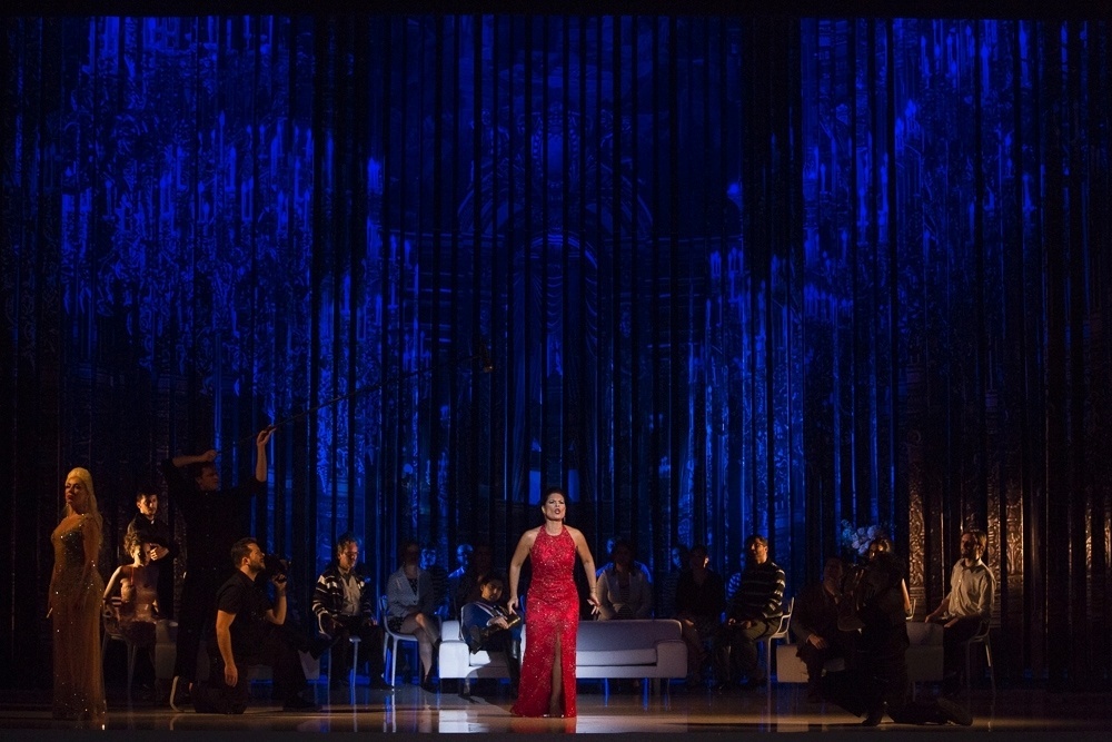 Ópera "Adriana Lecouvreur", no Theatro São Pedro, em São Paulo - Heloisa Bortz