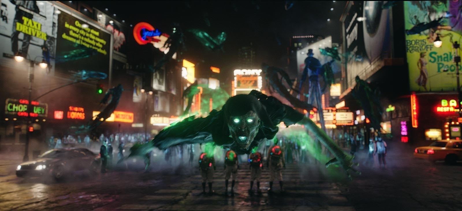 Cena do filme "Caça-Fantasmas" - Divulgação