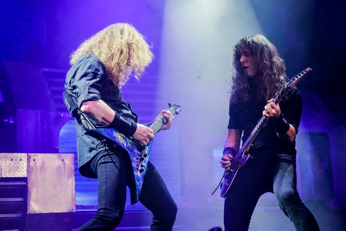 7.ago.2016 - Megadeth se apresenta no Espaço das Américas em São Paulo - Manuela Scarpa/Brazil News