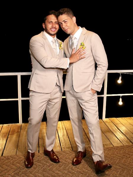 Lucas Guimarães e Carlinhos Maia se casaram na tarde de hoje em Piranhas, no interior de Alagoas - Manuela Scarpa/Brazil News