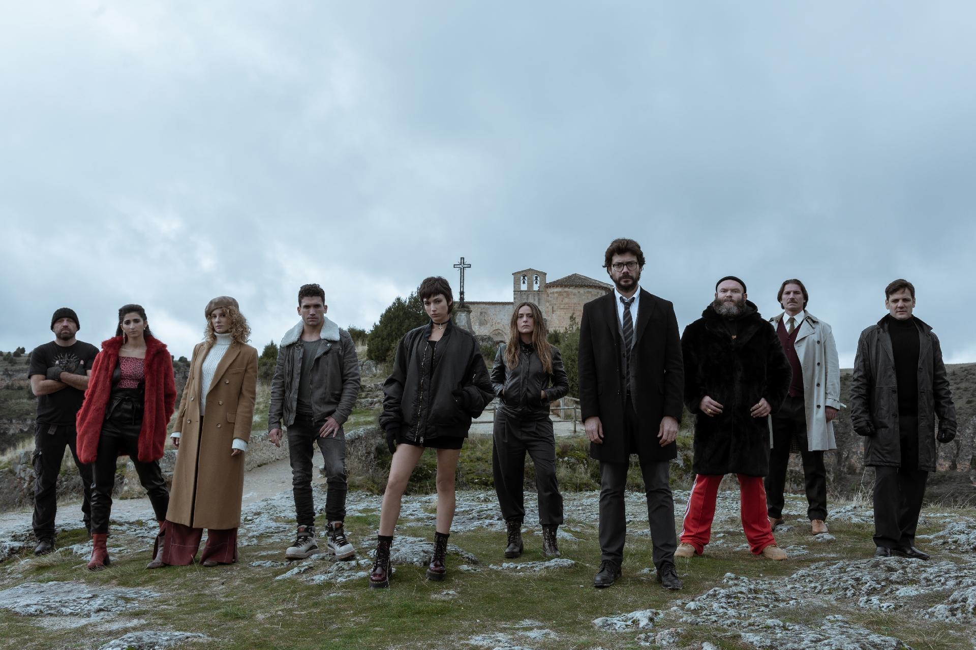 O bando se reúne de novo terceira parte de "La Casa de Papel" - Divulgação/Netflix