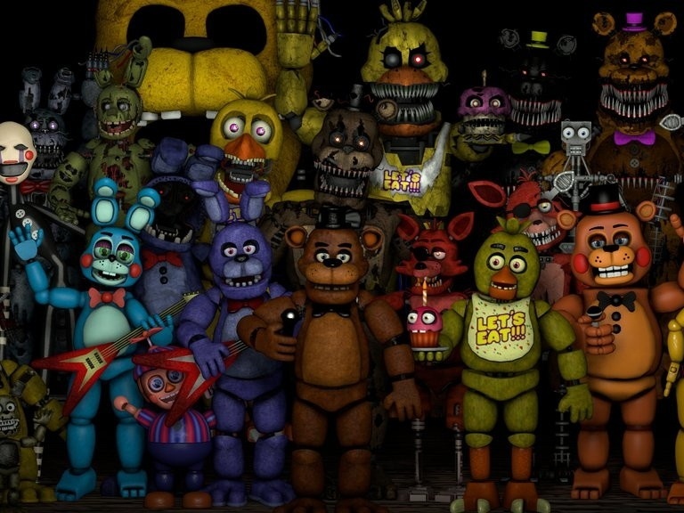 See original image  Games de terror, Fnaf, Desenhos