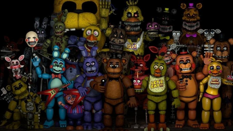 Brinquedo De Pelúcia FNAF Five Nights At Freddy's Bicho