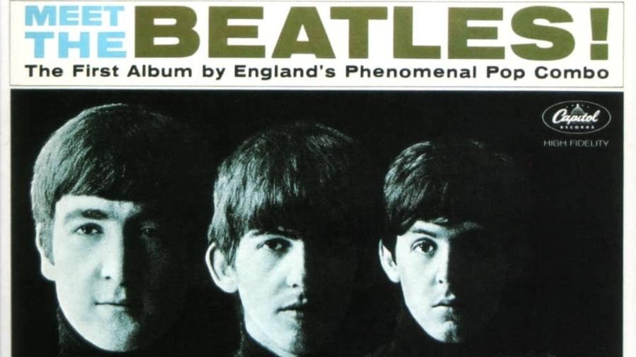 Capa de Meet the Beatles - Reprodução