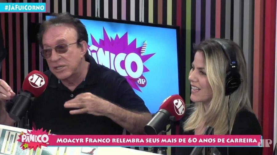 Moacyr Franco participa do Pânico - Reprodução/YouTube
