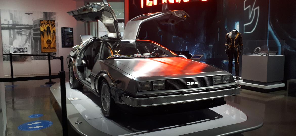 DeLorean original da trilogia "De Volta para o Futuro" é destaque do acervo - Vitor Matsubara/UOL