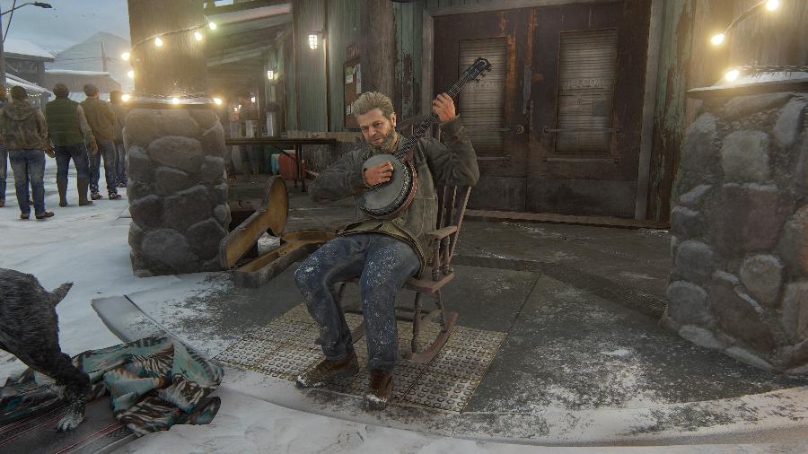 Gustavo Santaolalla, o compositor do jogo, aparece em The Last of Us Part II - Reprodução
