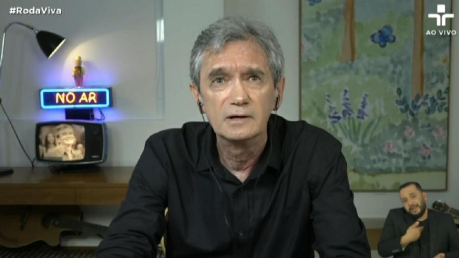 Serginho Groisman explica seu posicionamento político durante o "Roda Viva" - Reprodução/TV Cultura