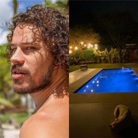 José Loreto exibe nova área externa de sua casa - Reprodução / Instagram