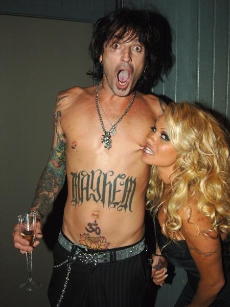 Pamela Anderson e Tommy Lee - Reprodução/Twitter