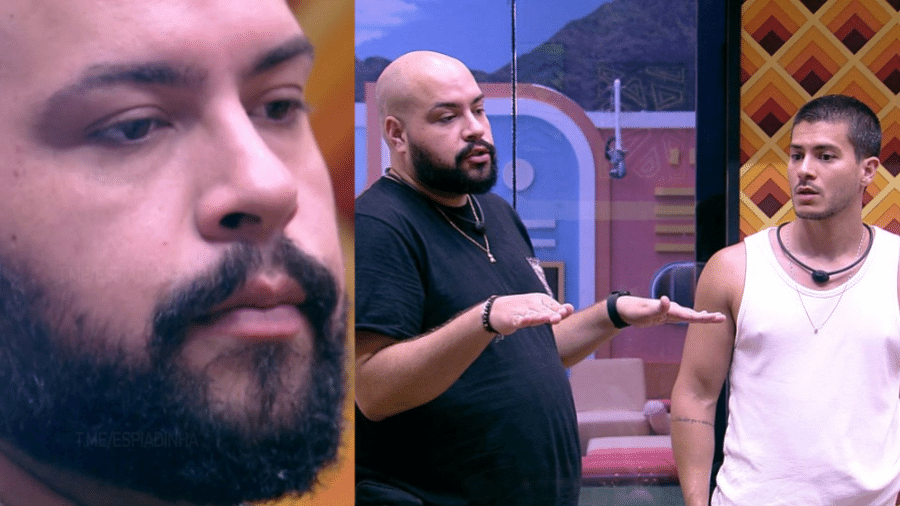 BBB 22: Tiago reclama de divisão de estalecas na xepa - Reprodução/Globoplay