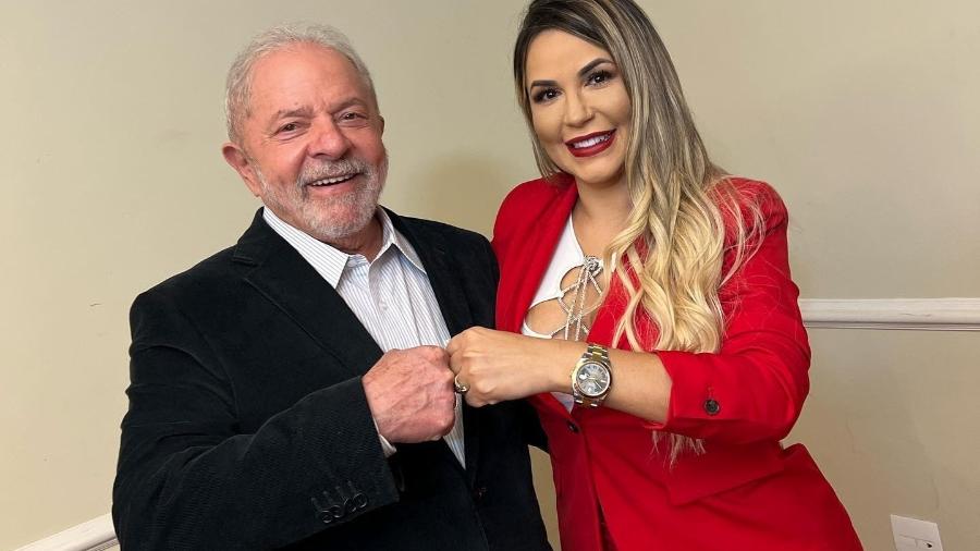 Lula e Deolane Bezerra - Reprodução/Instagram
