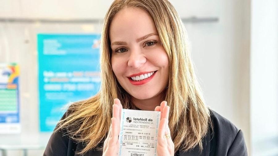 Ex-BBB Paulinha Leite celebra mais um prêmio de loteria - Reprodução/Instagram