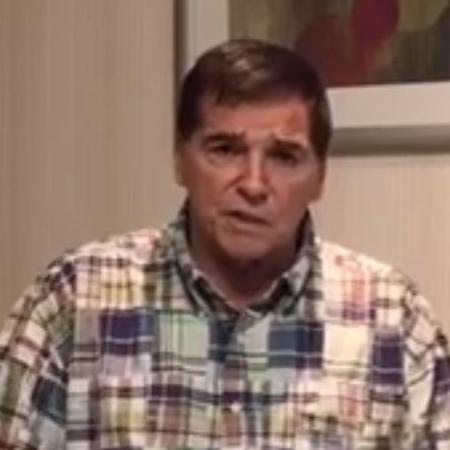 Jerry Adriani em recado para os fãs durante sua primeira internação em março de 2017 - Reprodução/Instagram - Reprodução/Instagram