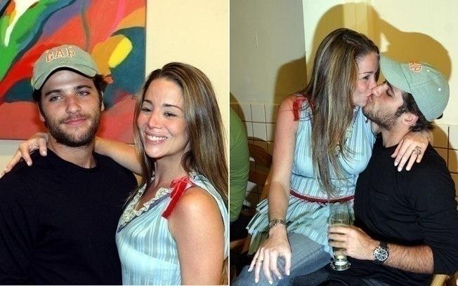 Foram só nove meses de relacionamento, mas foi intenso no ano de 2003. Bruno Gagliasso e Danielle Winits chegaram a ficar noivos e terminaram a relação pouco tempo antes do casamento com data marcada. Segundo as más línguas quem colocou um ponto final no romance foi o ator deixando a loira arrasada. Já Dani dizia que era amor de verdade e chegou a fazer uma tatuagem com a inicial B de Bruno - UOL