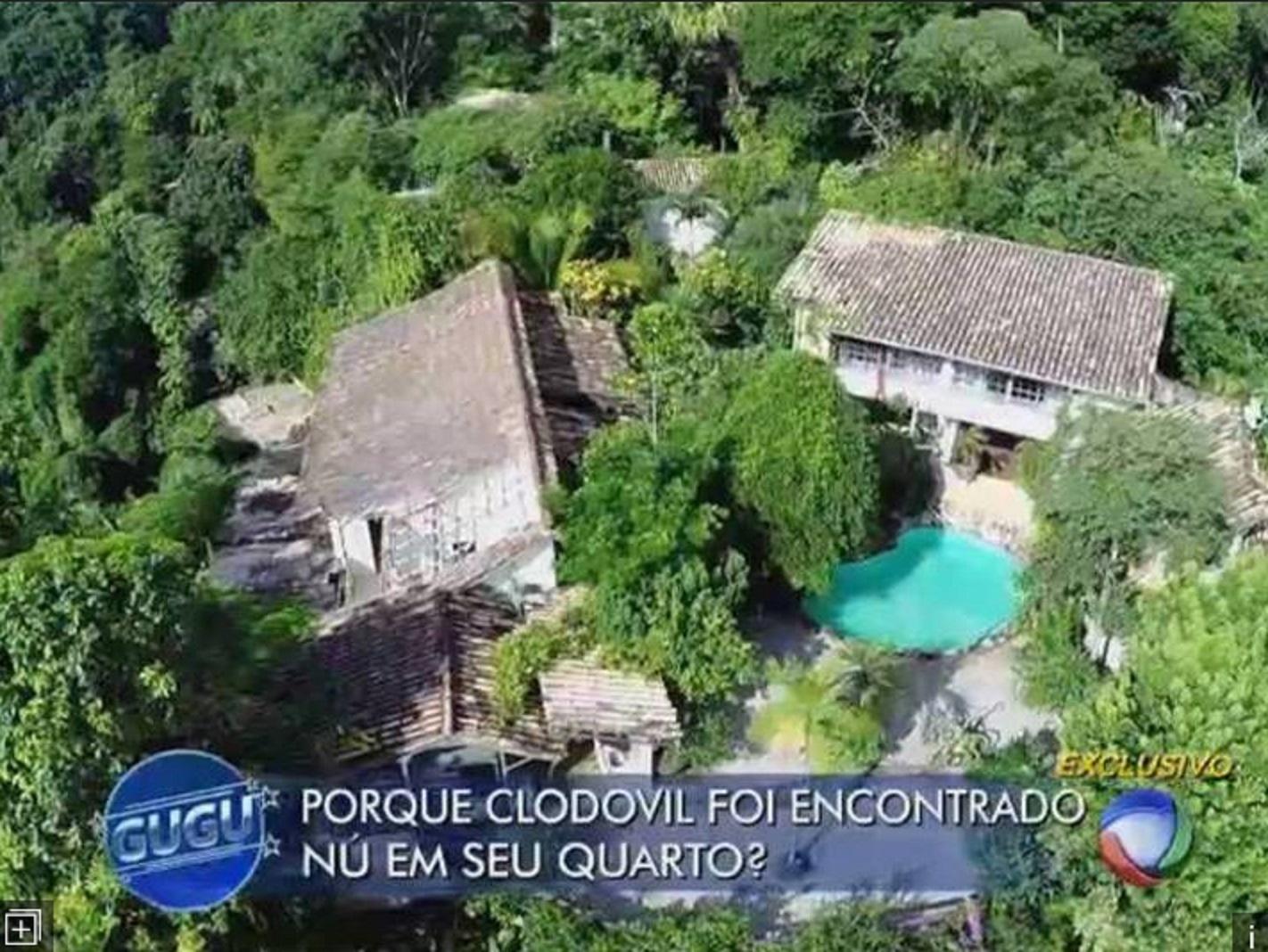 Mansão de Clodovil vai a oferta em leilão, mas não recebe nenhuma proposta - Reprodução/TV Record
