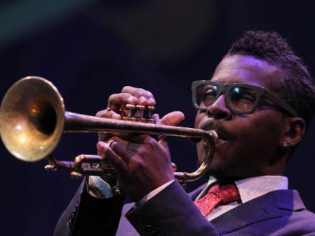 O trompetista Roy Hargrove em foto de 2013 - Paul Morigi/Getty Images